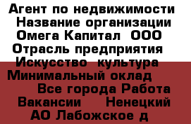 Агент по недвижимости › Название организации ­ Омега-Капитал, ООО › Отрасль предприятия ­ Искусство, культура › Минимальный оклад ­ 45 000 - Все города Работа » Вакансии   . Ненецкий АО,Лабожское д.